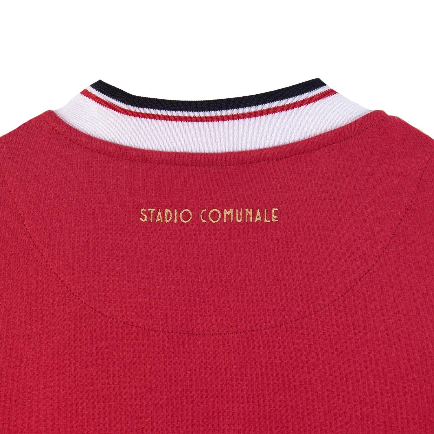 Collar of Track Jacket for Red Devils.