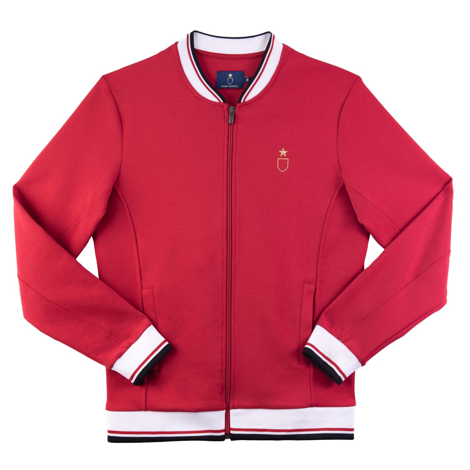 Track Jacket in red color for Red Devils.