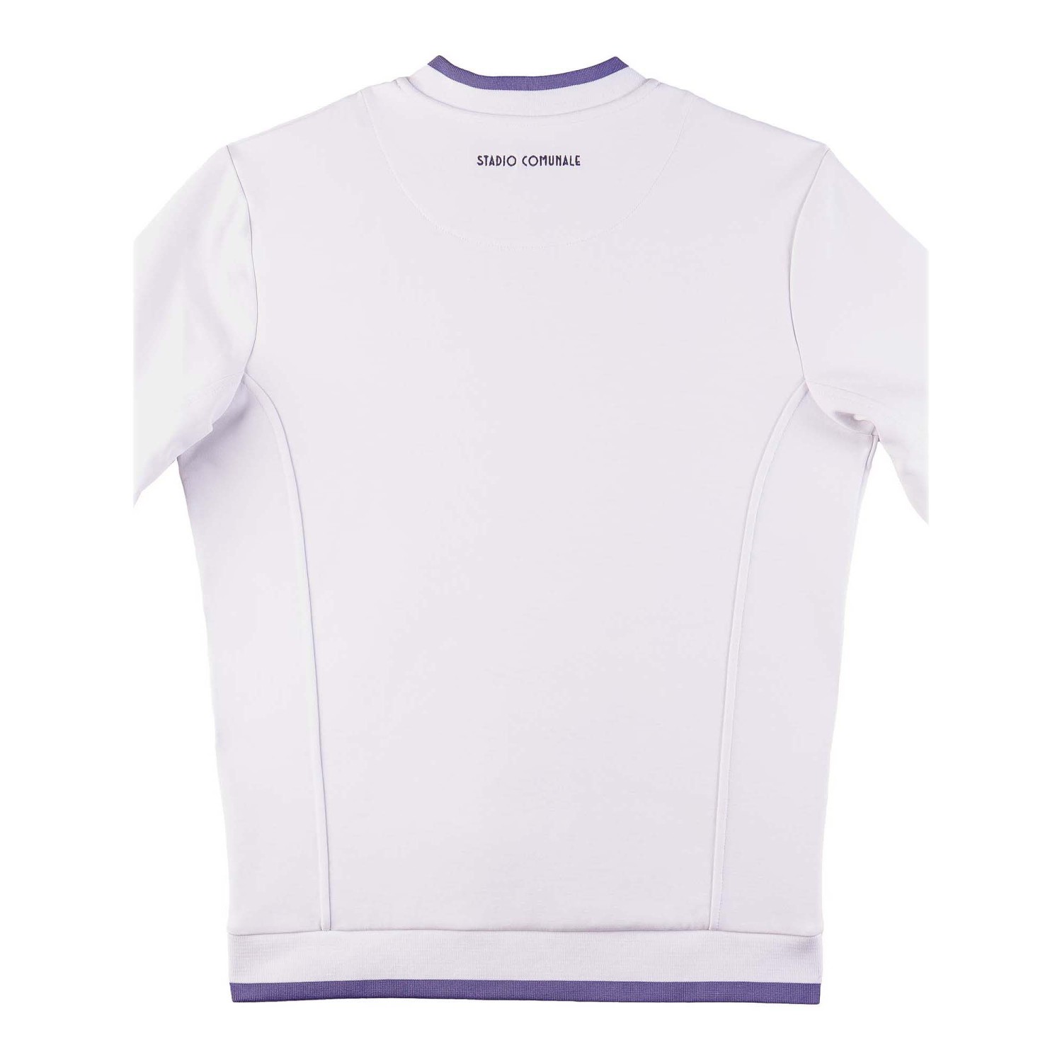 Back of Track jacket in white of Los Blancos for Los Merengues.
