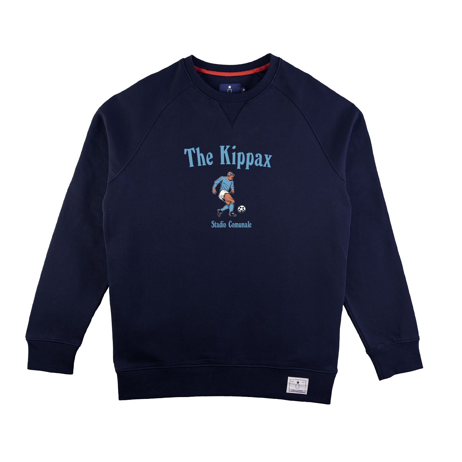 Classic soccer Sweatshirt The Kippax in navy blue for Citizens.