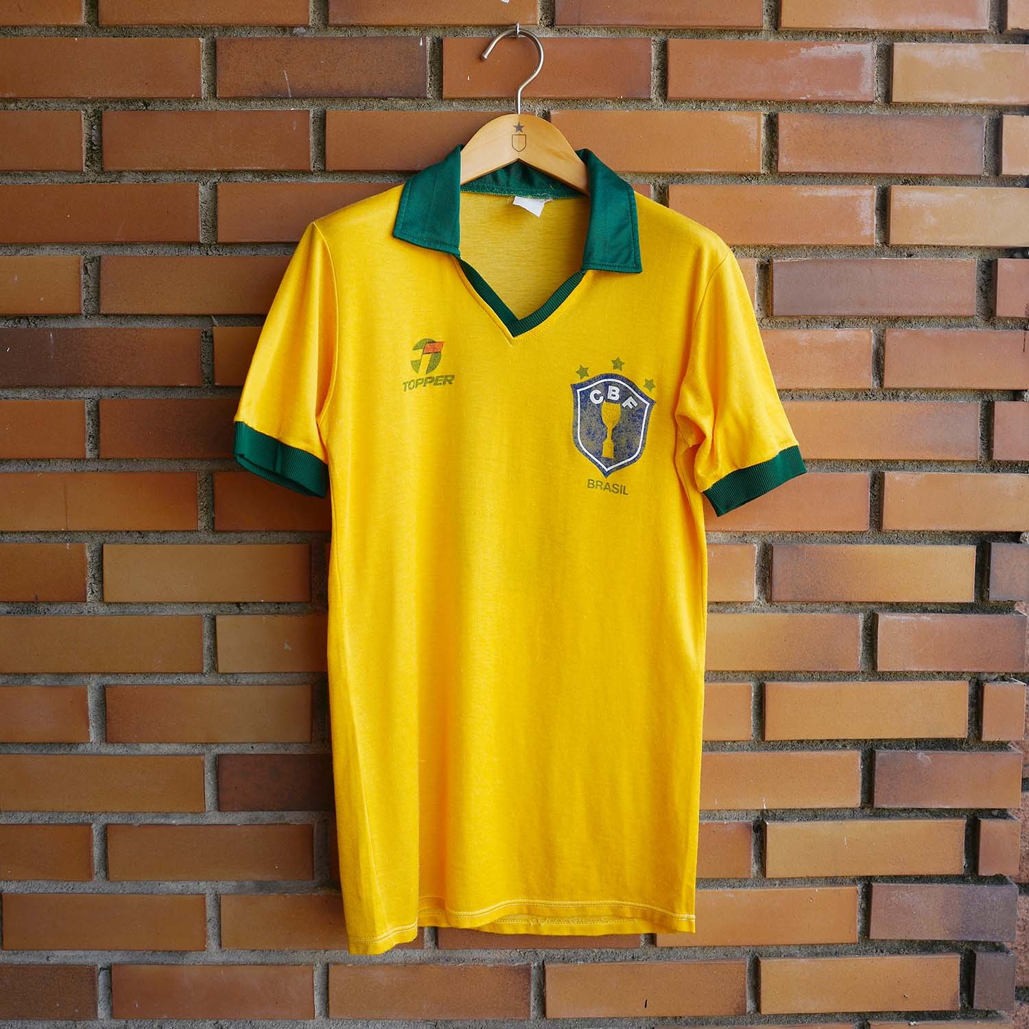 Vintage soccer jersey, Brazil