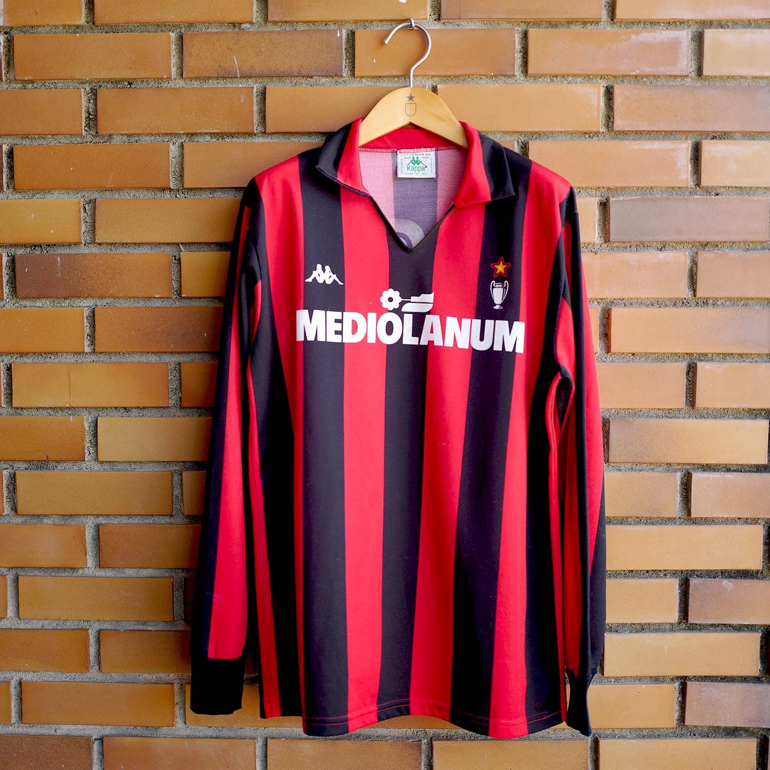 Vintage soccer jersey, AC Milan Home