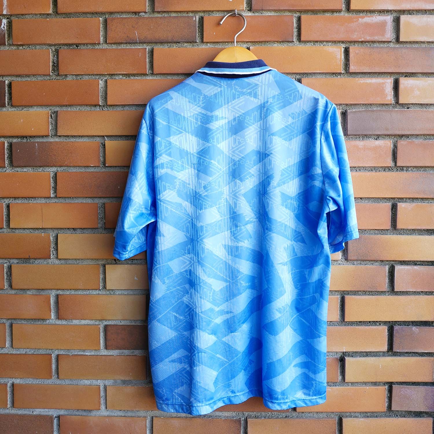 Manchester City 91/92 Home soccer Jersey