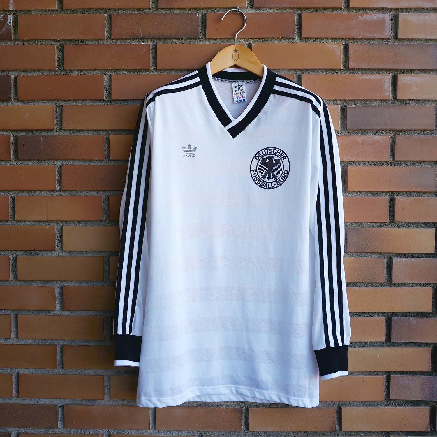 West Germany 84/86 Home football Jersey N.11