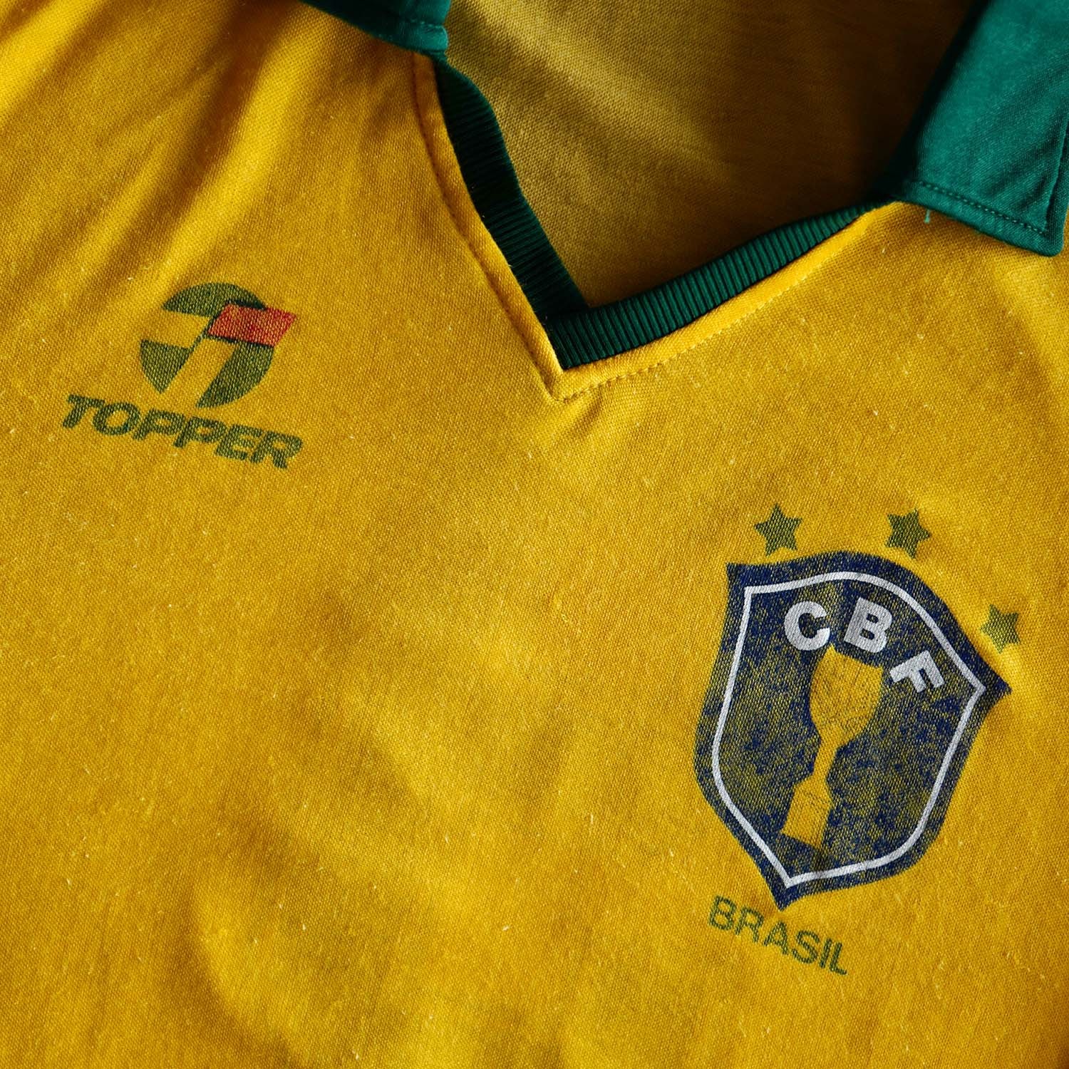 Brazil Vintage soccer jersey