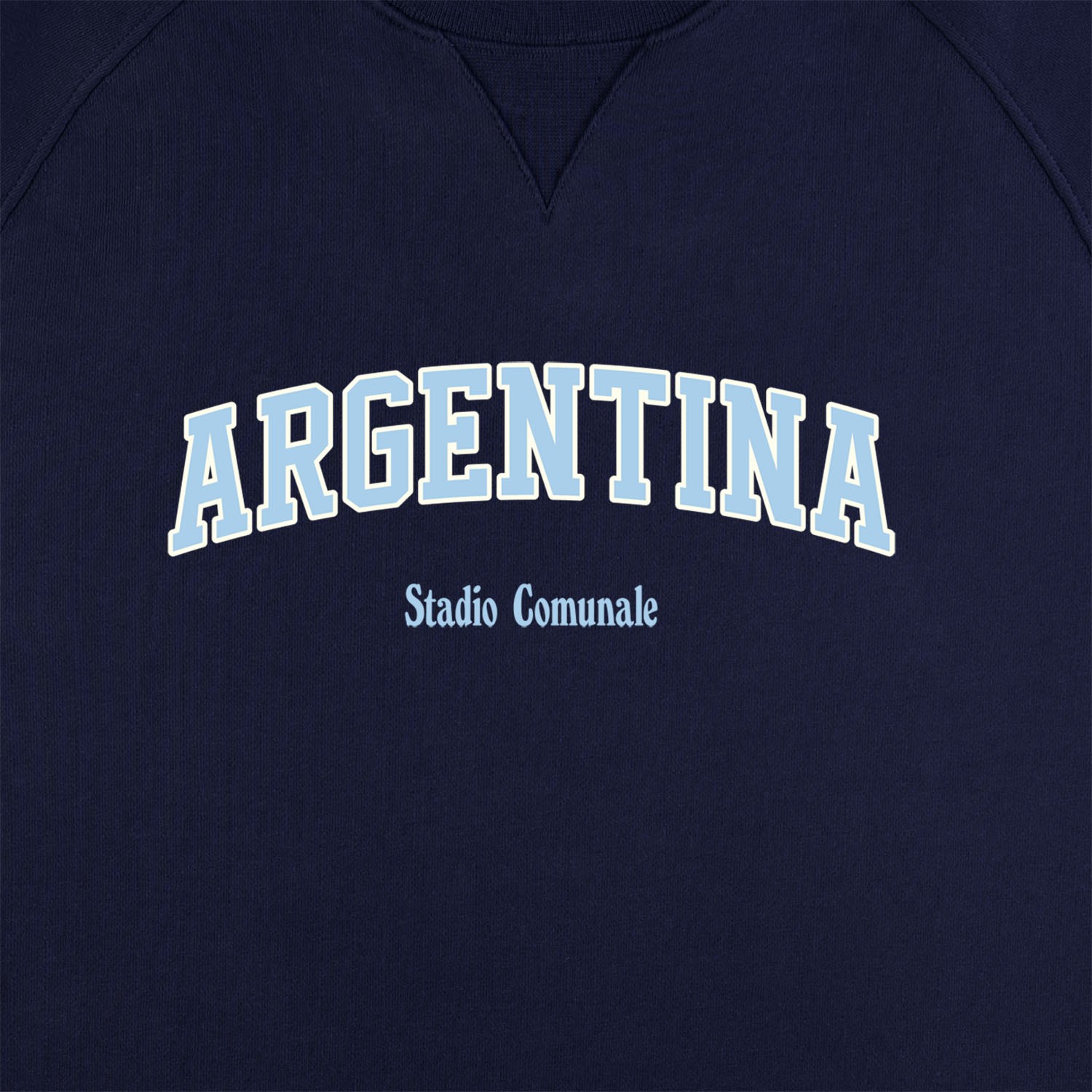 Sweatshirt Argentina 82 in blue.