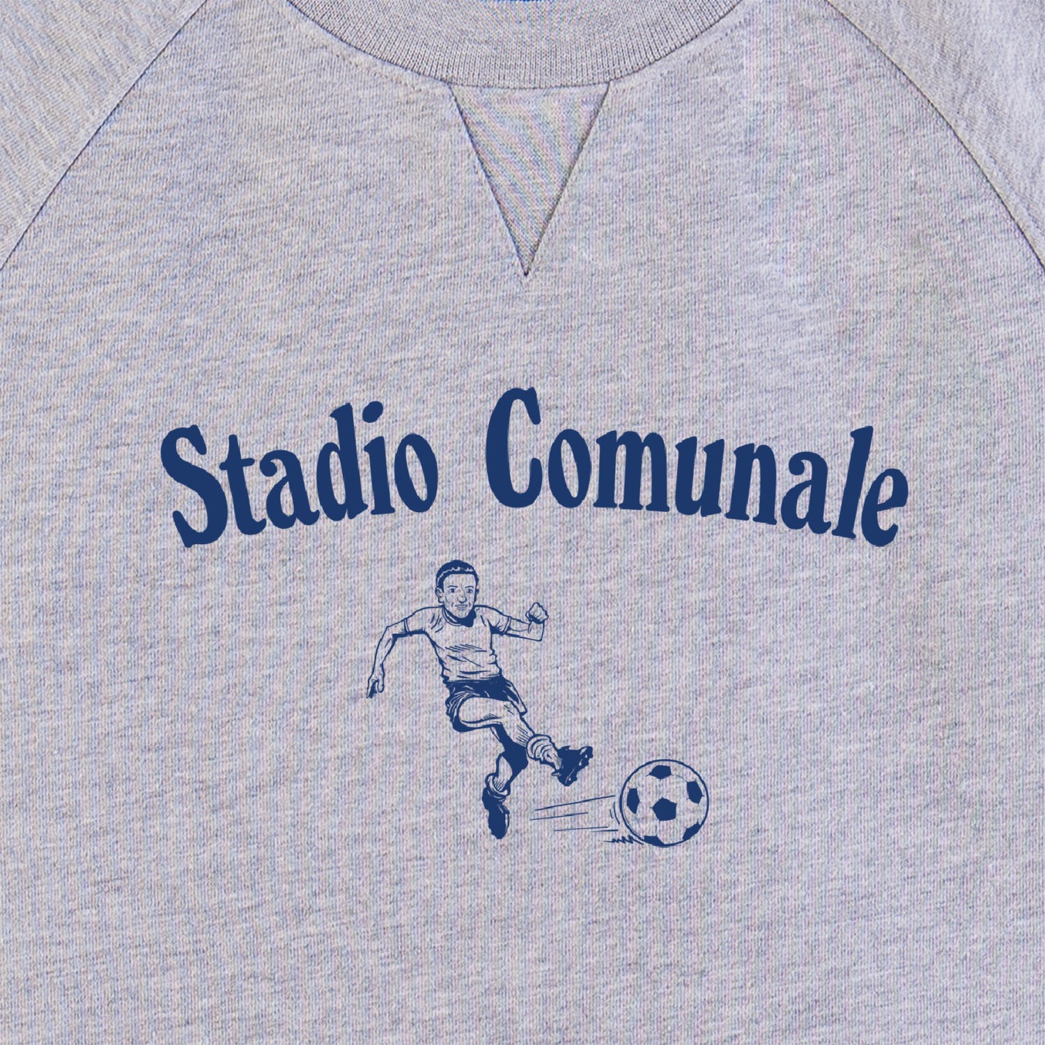 Sweatshirt Football player blue