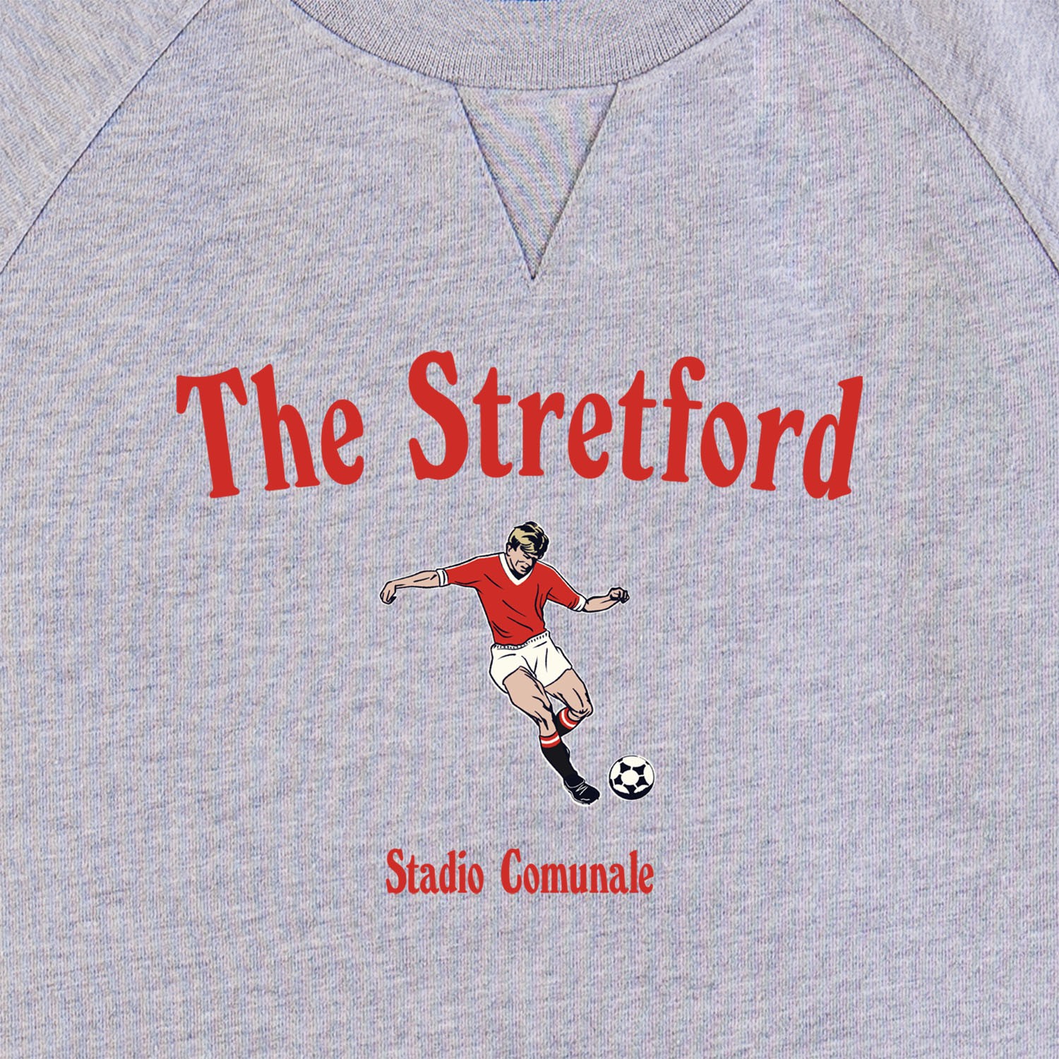 Classic football sweatshirt The Stretford, Manchester united